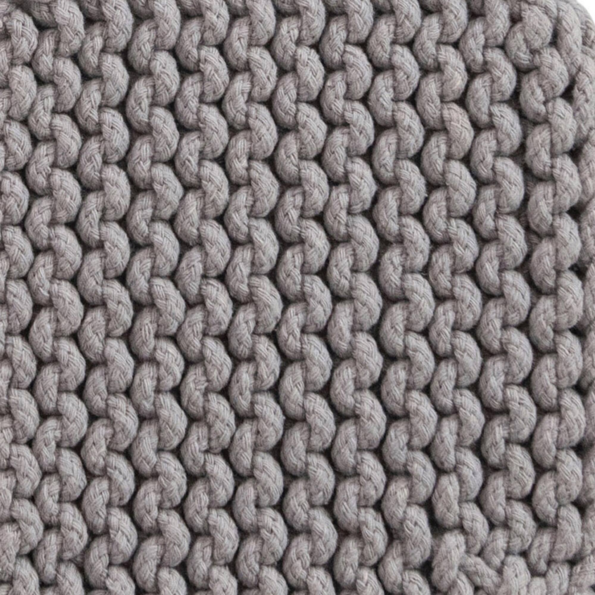 Hello Honey® Neutral Square Cotton Crocheted Potholder Set